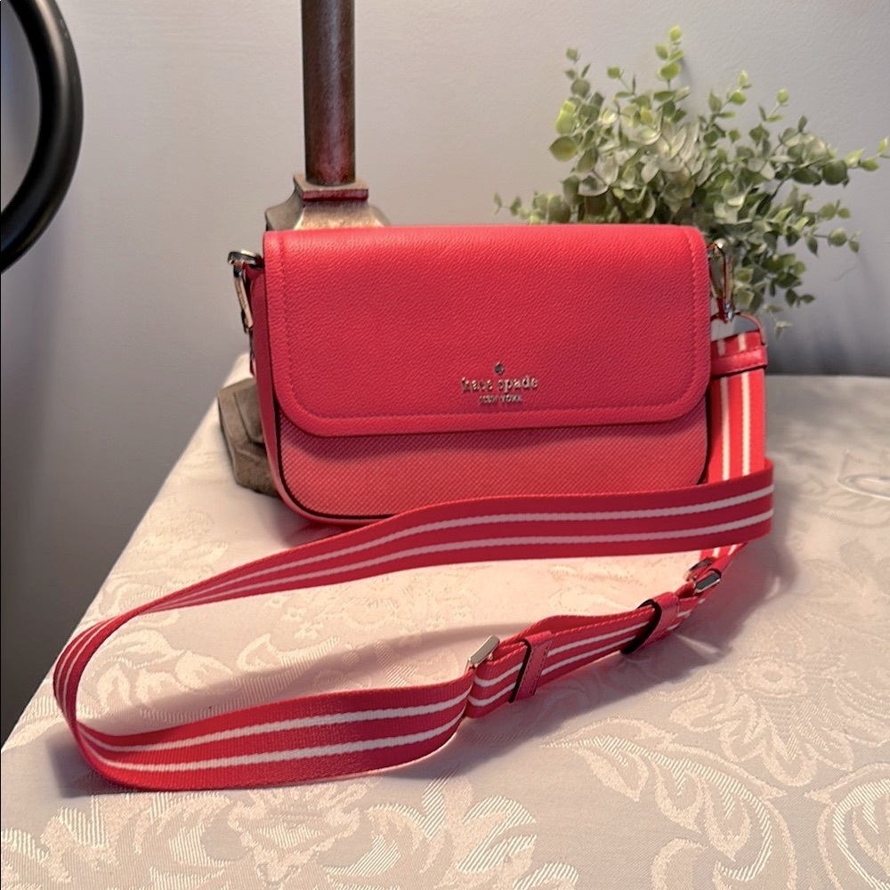 Kate Spade‎ NWOT Rosie Leather Flap Crossbody Bag